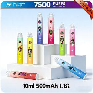 INF無限7500口|鬼滅之刃聯名一次性電子煙 · 20款風味 · 台灣現貨